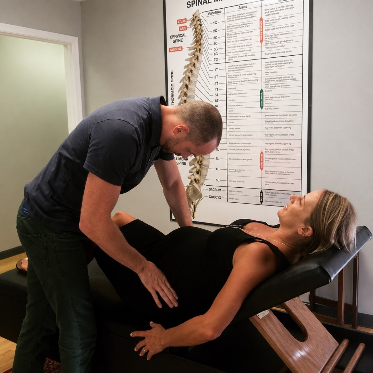 Prenatal chiropractic care at Innate Living Center